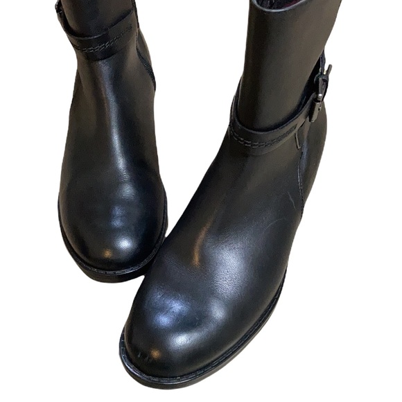 Blondo Zena Black Leather Waterproof Ankle Booties size 6M - Picture 6 of 14